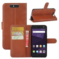 Чехол с визитницей для ZTE Blade V8 (коричневый) Чехол с визитницей для ZTE Blade V8 (коричневый)