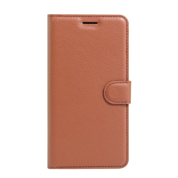 Чехол с визитницей для ZTE Blade V8 (коричневый) Чехол с визитницей для ZTE Blade V8 (коричневый)