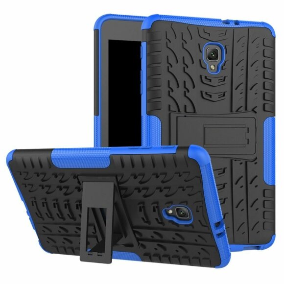 Чехол Hybrid Armor для Samsung Galaxy Tab A 8.0 (2017) T380 / T385 (черный + голубой)