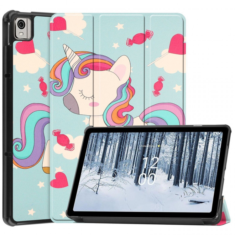 Чехол Smart Case для Nokia T21 (Unicorn)