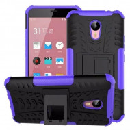 Чехол Hybrid Armor для Meizu M2 Note (черный + фиолетовый)