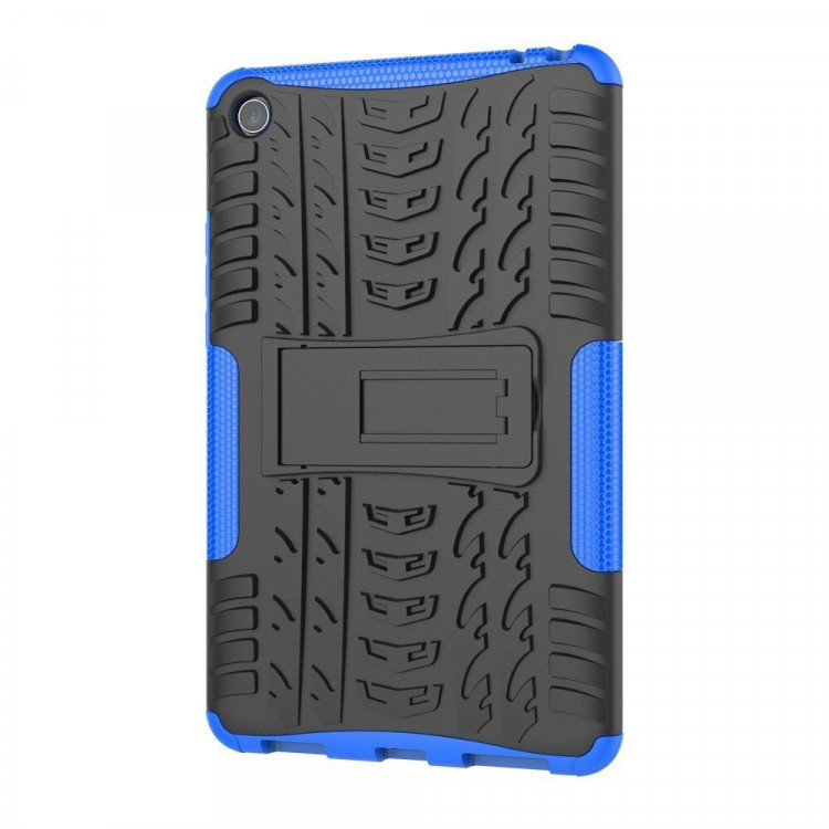 Чехол Hybrid Armor для Xiaomi Mi Pad 4 - 8 дюймов (черный + голубой)