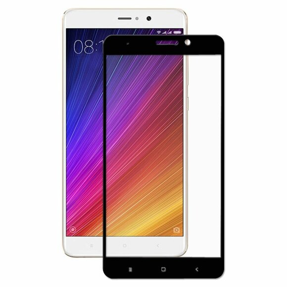 Защитное стекло 3D для Xiaomi Mi5S Plus (черный) Защитное стекло 3D для Xiaomi Mi5S Plus (черный)