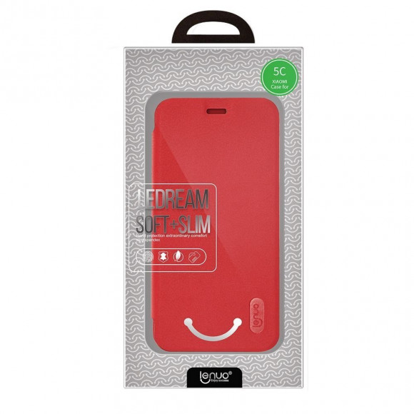 Чехол LENUO для Xiaomi Mi5C (красный) Чехол LENUO для Xiaomi Mi5C (красный)