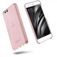 Кожаная накладка LENUO для Xiaomi Mi6 (розовый)
