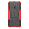 Чехол Hybrid Armor для Xiaomi Redmi K20 / Redmi K20 Pro / Xiaomi Mi 9T / Mi 9T Pro (черный + красный)