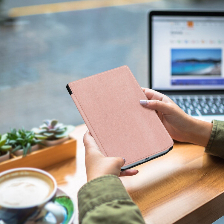 Чехол для PocketBook 634 Verse Pro (розовое золото)