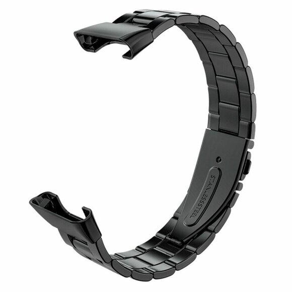 Стальной браслет для Xiaomi Smart Band 7 Pro (черный)