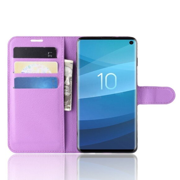Чехол для Samsung Galaxy S10 (фиолетовый) Чехол для Samsung Galaxy S10 (фиолетовый)