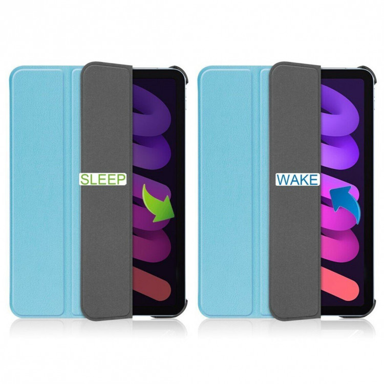 Планшетный чехол для iPad mini 6 (2021) (голубой)