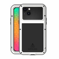 Гибридный чехол LOVE MEI для iPhone 14 (белый) Гибридный чехол LOVE MEI для iPhone 14 (белый)