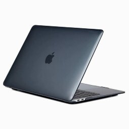 Пластиковый чехол для Apple MacBook Air 13.3" A1932 (2018) / Air 13.3" с дисплеем Retina (2018) / MacBook Air (M1, 2020) (черный)