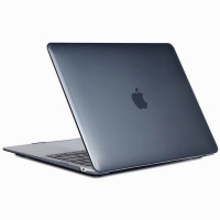 Пластиковый чехол для Apple MacBook Air 13.3" A1932 (2018) / Air 13.3" с дисплеем Retina (2018) / MacBook Air (M1, 2020) (черный)