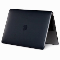 Пластиковый чехол для Apple MacBook Air 13.3" A1932 (2018) / Air 13.3" с дисплеем Retina (2018) / MacBook Air (M1, 2020) (черный)