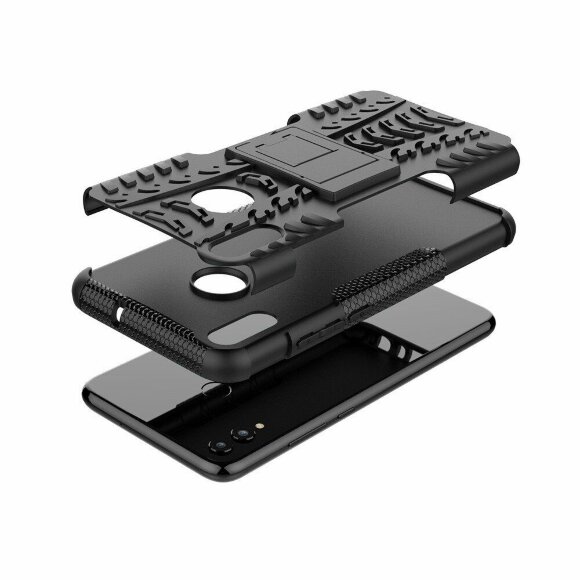 Чехол Hybrid Armor для Huawei Honor 8X (черный) Чехол Hybrid Armor для Huawei Honor 8X (черный)