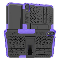 Чехол Hybrid Armor для Apple iPad mini 6 (черный + фиолетовый)