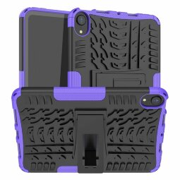 Чехол Hybrid Armor для Apple iPad mini 6 (черный + фиолетовый)