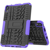 Чехол Hybrid Armor для Apple iPad mini 6 (черный + фиолетовый)