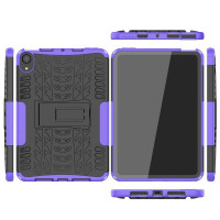 Чехол Hybrid Armor для Apple iPad mini 6 (черный + фиолетовый)