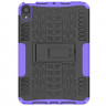 Чехол Hybrid Armor для Apple iPad mini 6 (черный + фиолетовый)