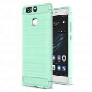 Чехол-накладка Carbon Fibre для Huawei P9 (сине-зеленый) Чехол-накладка Carbon Fibre для Huawei P9 (сине-зеленый)