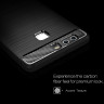 Чехол-накладка Carbon Fibre для Huawei P9 (сине-зеленый)