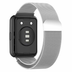 Миланский браслет для для Huawei Watch Fit TIA-B09 (серебряный)