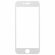 Защитное стекло 3D для iPhone 6 (белая окантовка)
