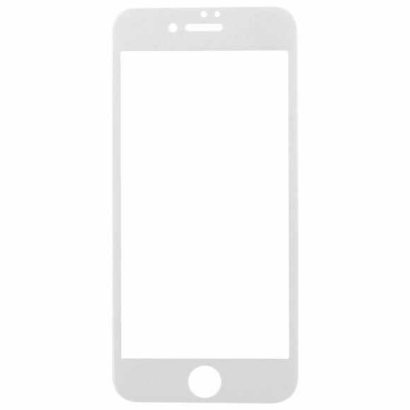 Защитное стекло 3D для iPhone 6 (белая окантовка) Защитное стекло 3D для iPhone 6 (белая окантовка)