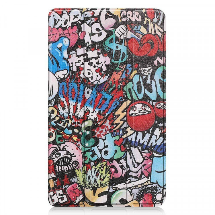 Чехол Smart Case для Realme Pad Mini 8.7 (Graffiti)