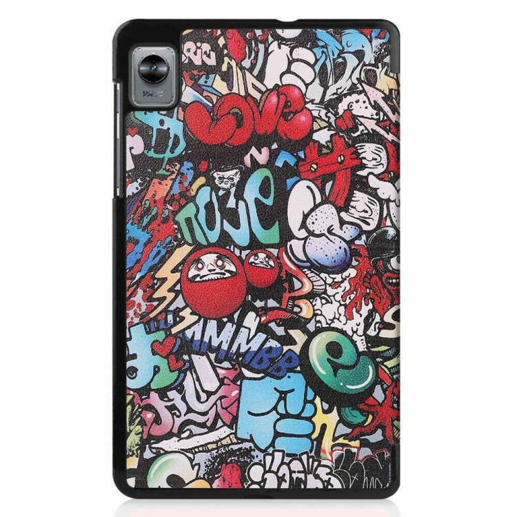 Чехол Smart Case для Realme Pad Mini 8.7 (Graffiti)