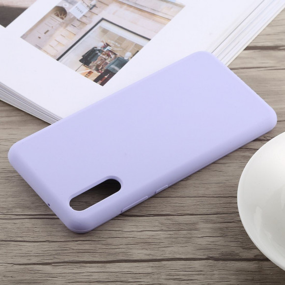 Силиконовый чехол Mobile Shell для Huawei P20 (фиолетовый) Силиконовый чехол Mobile Shell для Huawei P20 (фиолетовый)