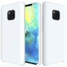Силиконовый чехол Mobile Shell для Huawei Mate 20 Pro (белый)