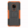 Чехол Hybrid Armor для Huawei Mate 20 (черный + оранжевый)