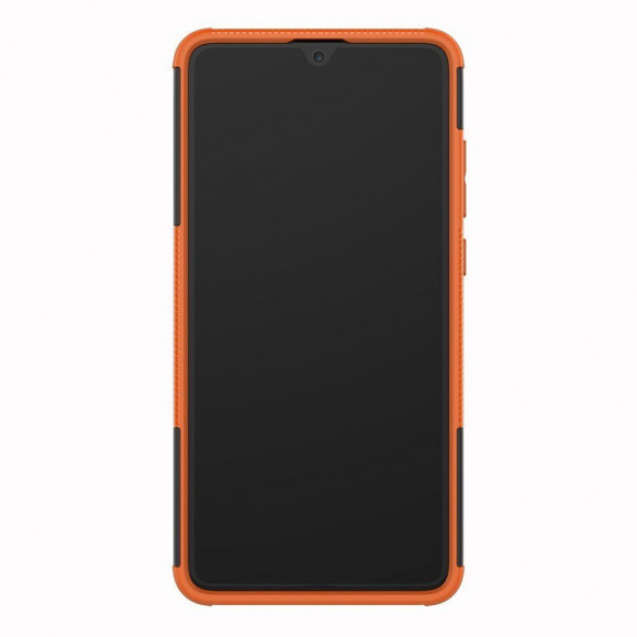 Чехол Hybrid Armor для Huawei Mate 20 (черный + оранжевый)