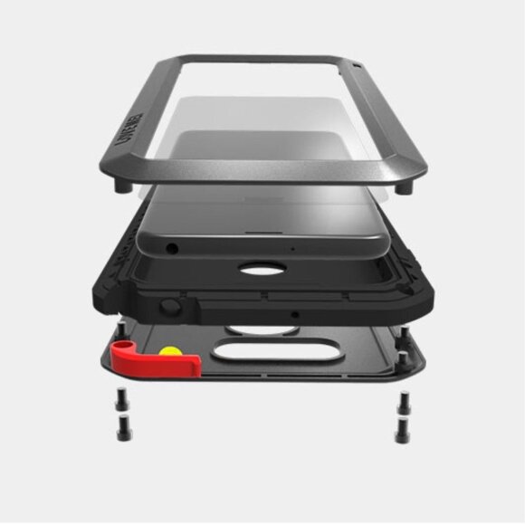 Гибридный чехол LOVE MEI для LG V30 (черный)