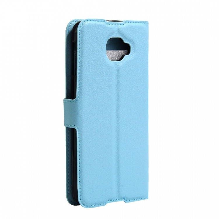 Чехол с визитницей для Alcatel IDOL 4S 6070K (голубой)