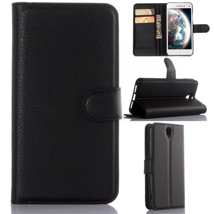 Чехол с визитницей для Lenovo Vibe S1 (черный)