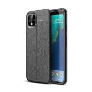 Чехол-накладка Litchi Grain для Google Pixel 4 (черный) Чехол-накладка Litchi Grain для Google Pixel 4 (черный)