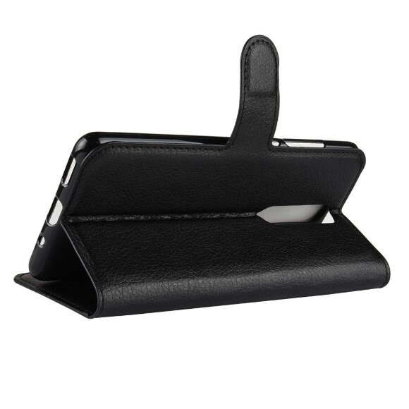 Чехол с визитницей для Nokia 5.1 (черный) Чехол с визитницей для Nokia 5.1 (черный)