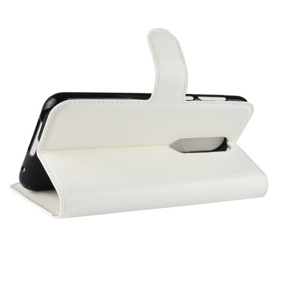 Чехол с визитницей для Nokia 6.1 Plus / X6 (2018) (белый)