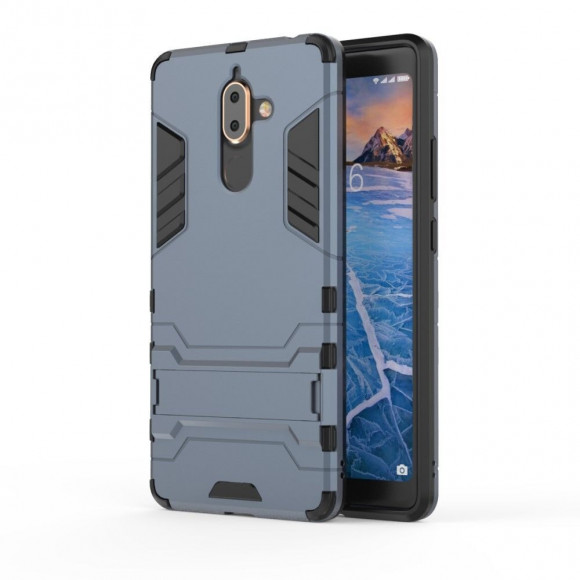 Чехол Duty Armor для Nokia 7 Plus (темно-синий)