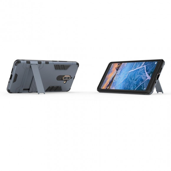 Чехол Duty Armor для Nokia 7 Plus (темно-синий)