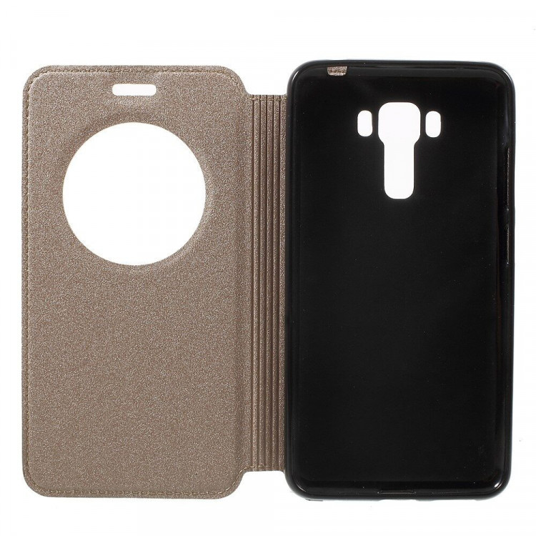 Чехол с окном ASUS 3 Laser ZC551KL (золотой)