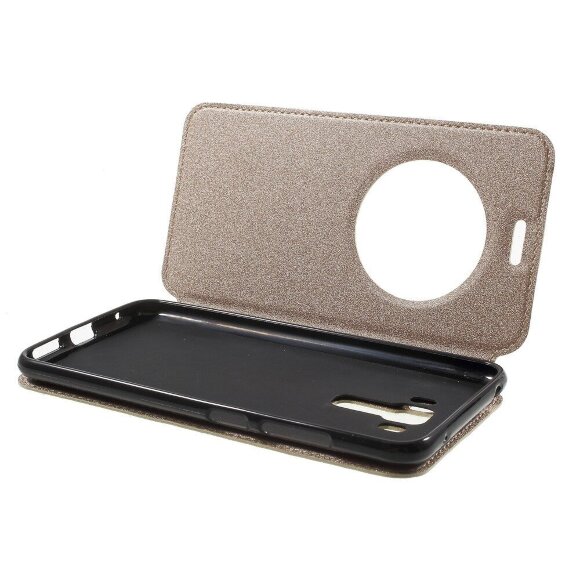 Чехол с окном ASUS 3 Laser ZC551KL (золотой) Чехол с окном ASUS 3 Laser ZC551KL (золотой)