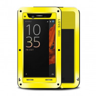 Гибридный чехол LOVE MEI для Sony Xperia XZ / XZs (желтый) Гибридный чехол LOVE MEI для Sony Xperia XZ / XZs (желтый)