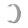 Браслет Миланская петля для Huawei Watch Fit Mini и часов с креплением 16мм (серебряный)