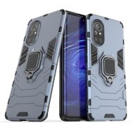 Чехол Armor Ring Holder для HUAWEI nova 8 (темно-синий)