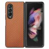 Чехол Carbon Design для Samsung Galaxy Z Fold4 (коричневый)