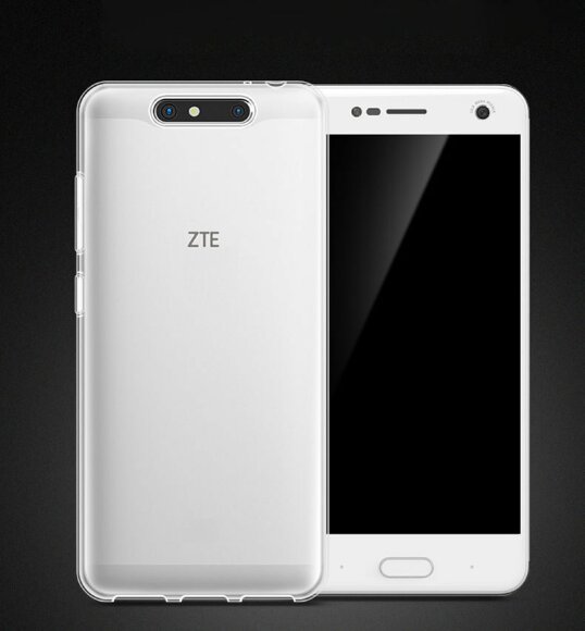 Силиконовый TPU чехол для ZTE Blade V8 (прозрачный) Силиконовый TPU чехол для ZTE Blade V8 (прозрачный)